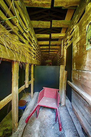 Mule Barn Interior