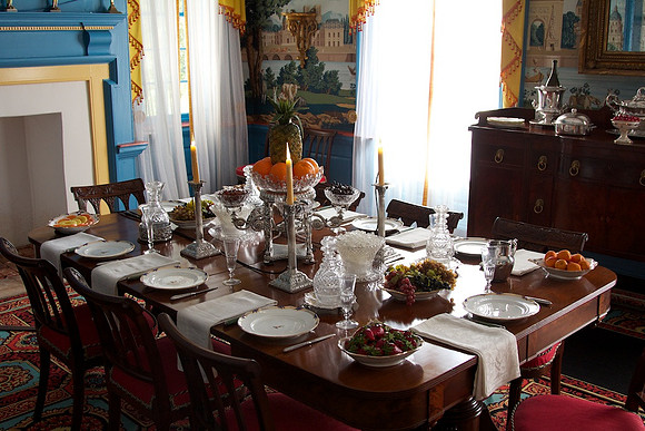 Formal Dinner Table