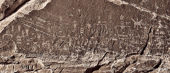 Butler Wash Panel Panorama