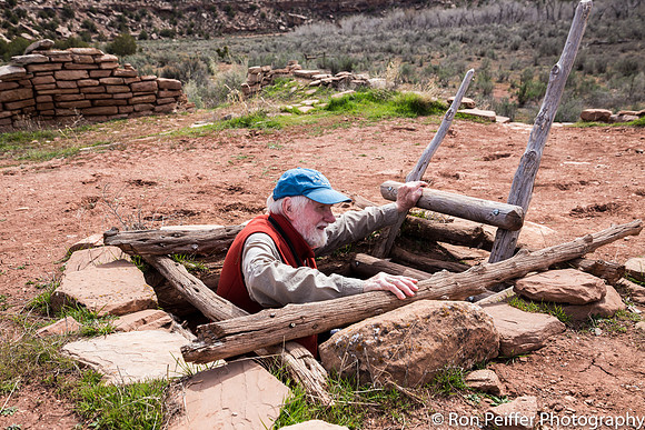 Climbing out of the Kiva
