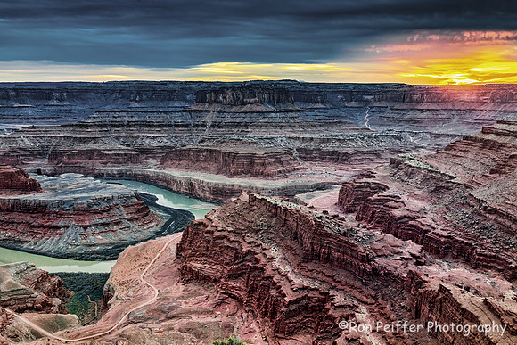 Sunset at Dead Horse Point