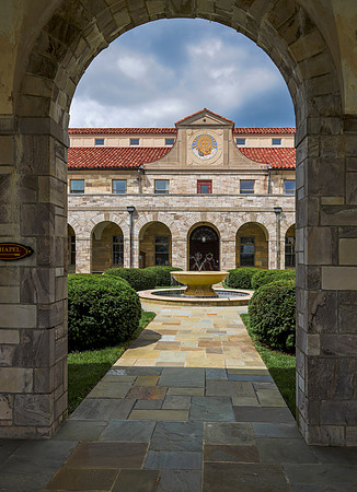 Entrance to St. Anthony's