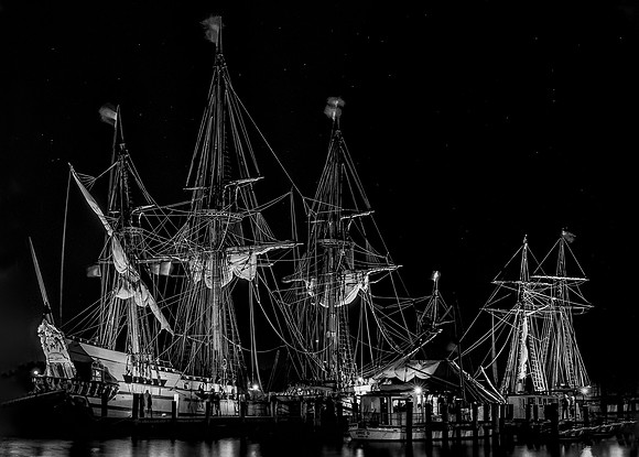Ships at Night
