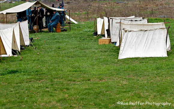 Union Encampment at Gettysburg
