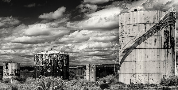 Abandoned Oil Depot