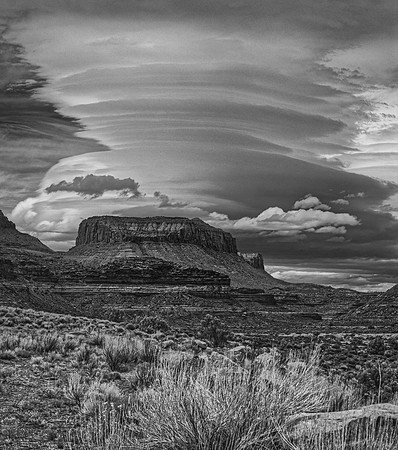 Desert Clouds, Near Lake Powell, Utah