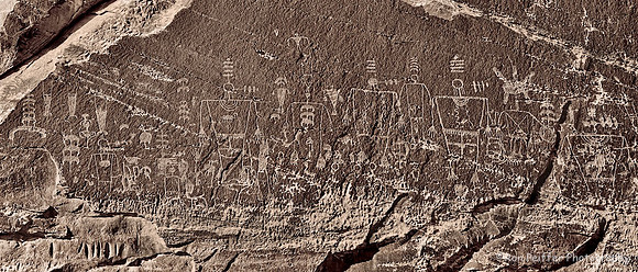 Butler Wash Panel Panorama