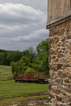 Four Hay Wagons