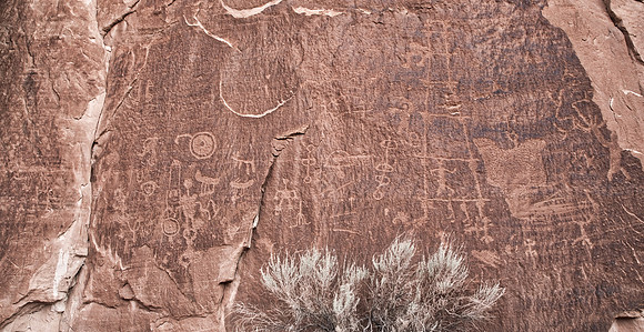 Rock Art, Near Bluff, Utah