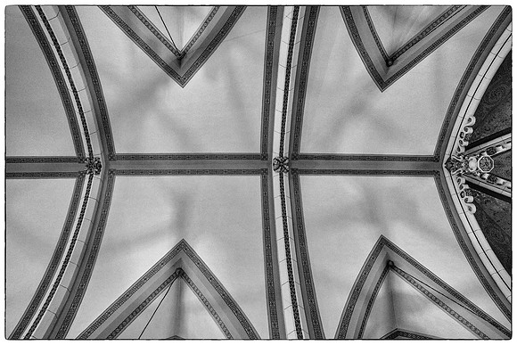 Ceiling of Loretto Chapel