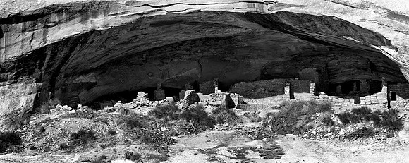 Butler Wash Ruins Panorama