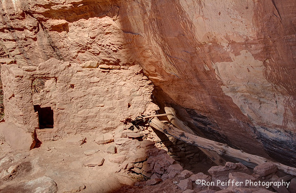 Ruins by the Canyon Walls
